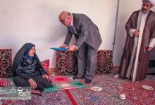 گزارش تصویری |بمناسبت روز بزرگداشت شهدا  دیدار رئیس دانشگاه و معاونین  با خانواده شهید خانلرخانی 